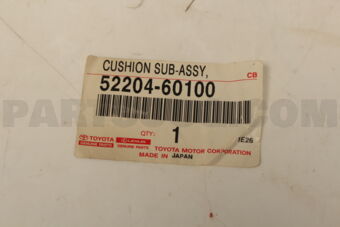 5220460100 Toyota CUSHION SUB-ASSY