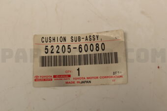 5220560080 Toyota CUSHION SUB-ASSY