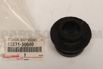 5223130040 Toyota CUSHION, BODY MOUNTING, REAR UPPER