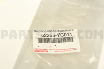52255YC011 BRACE, FRONT SUSPENSION MEMBER, FR
