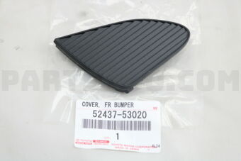 5243753020 COVER, FRONT BUMPER GUARD, RH