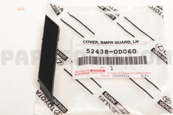 524380D060 MOULDING, RADIATOR GRILLE, UPPER L