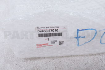 5245347010 Toyota GUARD  RR BUMPER