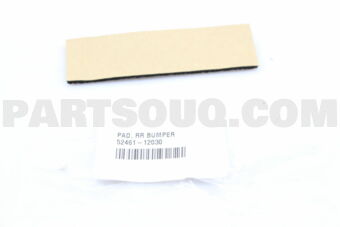 5246112030 PAD, REAR BUMPER