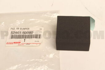 5246160080 Toyota PAD  RR BUMPER