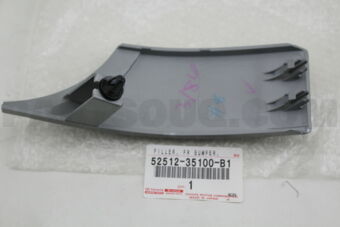 5251235100B1 FILLER, FRONT BUMPER, RH