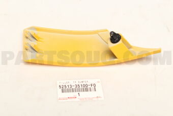 5251335100F0 FILLER, FRONT BUMPER, LH