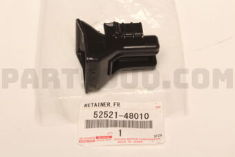 5252148010 Toyota RETAINER, FRONT BUMPER, UPPER CENTER