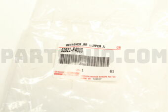 52521F4010 RETAINER, FR BUMPER