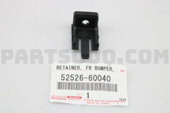 5252660040 RETAINER, FRONT BUMPER, LOWER NO.1