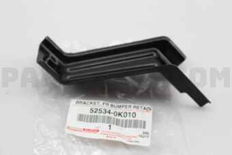 525340K010 BRACKET, FRONT BUMPER RETAINER, NO