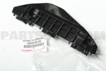 525350D130 RETAINER, FRONT BUMPER SIDE, RH