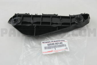 525350D140 RETAINER, FRONT BUMPER SIDE, RH