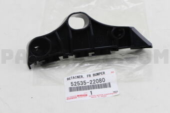 5253522080 RETAINER, FRONT BUMPER SIDE, RH