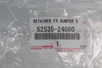 5253524060 RETAINER, FR BUMPER