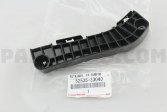 5253533040 RETAINER, FRONT BUMPER SIDE, RH