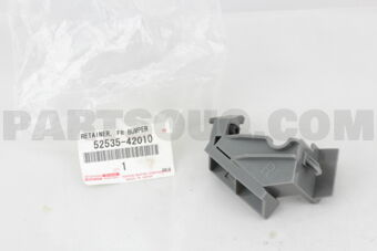 5253542010 RETAINER, FRONT BUMPER SIDE, RH