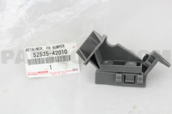 5253542010 RETAINER, FRONT BUMPER SIDE, RH