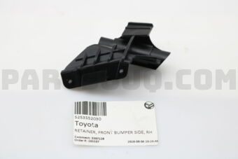 5253552030 RETAINER, FRONT BUMPER SIDE, RH