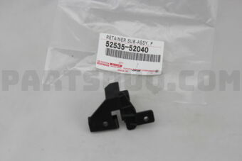 5253552040 RETAINER, FRONT BUMPER SIDE, RH