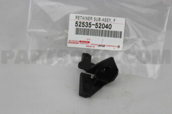 5253552040 RETAINER, FRONT BUMPER SIDE, RH