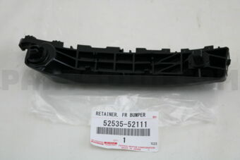 5253552111 RETAINER, FRONT BUMPER SIDE, RH