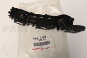 52535K0010 RETAINER, FRONT BUMPER SIDE, RH