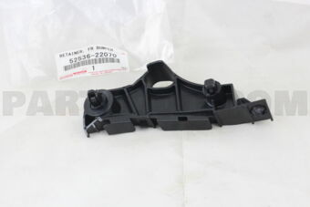 5253622070 RETAINER, FRONT BUMPER SIDE, LH