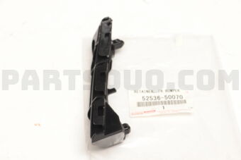 5253650070 RETAINER, FRONT BUMPER SIDE, LH