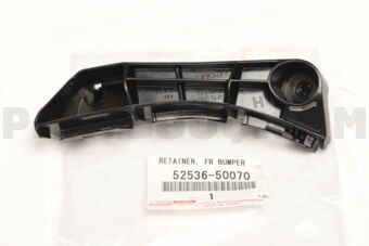 5253650070 RETAINER, FRONT BUMPER SIDE, LH