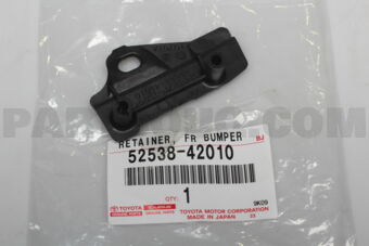 5253842010 RETAINER, FRONT BUMPER SIDE, NO.2 