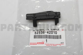 5253842010 RETAINER, FRONT BUMPER SIDE, NO.2 