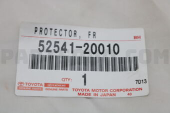 5254120010 PROTECTOR, FRONT BUMPER