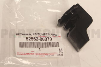 5256206070 RETAINER, REAR BUMPER, UPPER SIDE