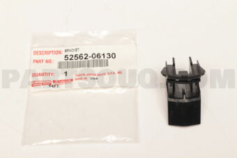 5256206130 RETAINER, REAR BUMPER, UPPER SIDE