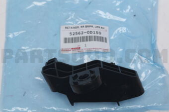525620D150 Toyota RETAINER, RR BUMPER