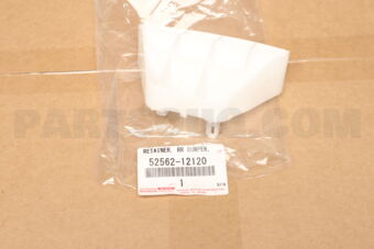5256212120 Toyota RETAINER, REAR BUMPER, UPPER RH