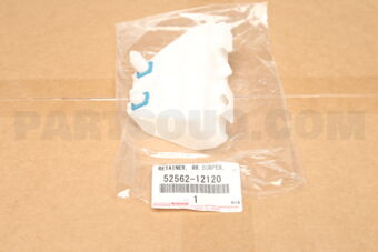 5256212120 Toyota RETAINER, REAR BUMPER, UPPER RH