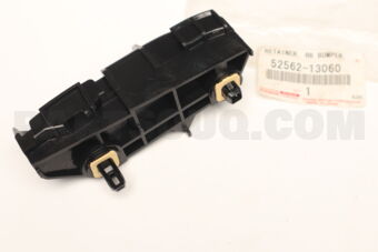 5256213060 RETAINER, REAR BUMPER, UPPER RH