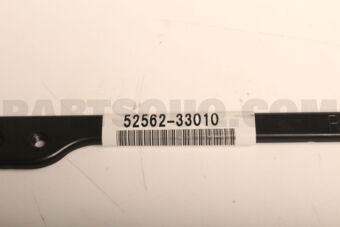 5256233010 RETAINER, REAR BUMPER, UPPER RH