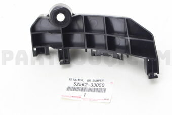 5256233050 RETAINER, REAR BUMPER, UPPER RH