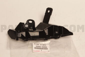 5256253030 Toyota RETAINER, REAR BUMPER, UPPER RH