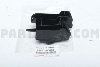5256260070 RETAINER, REAR BUMPER, UPPER RH