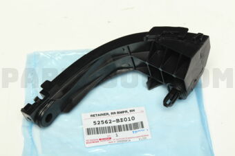 52562BZ010 RETAINER, REAR BUMPER, UPPER RH