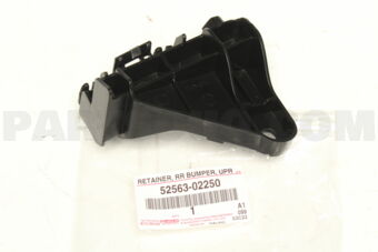 5256302250 RETAINER, REAR BUMPER, UPPER LH