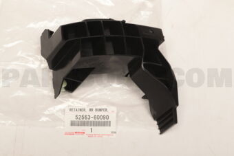 5256360090 RETAINER, REAR BUMPER, UPPER LH