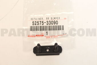 5257533090 Toyota RETAINER, REAR BUMPER SIDE, RH/LH