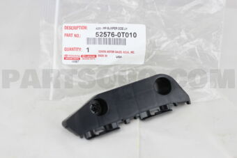 525760T010 RETAINER, REAR BUMPER SIDE, LH