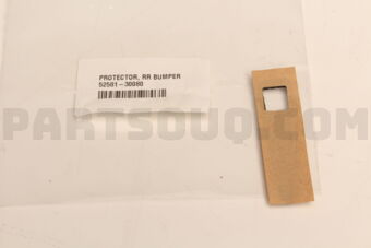 5258130080 Toyota PROTECTOR, REAR BUMPER