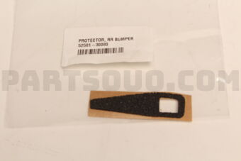 5258130080 Toyota PROTECTOR, REAR BUMPER